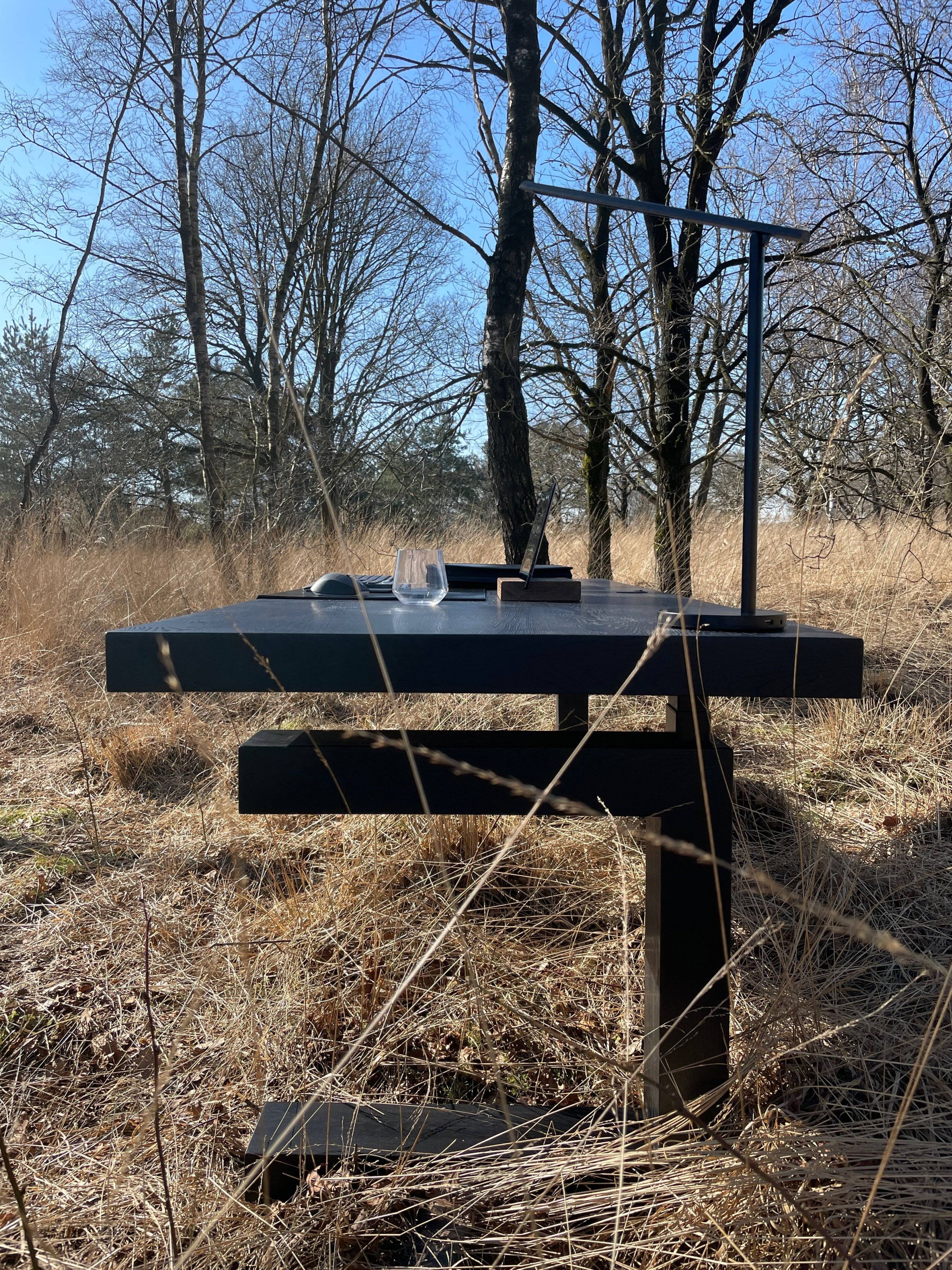 Detail foto zit-sta bureau zijkant Exclusive Director