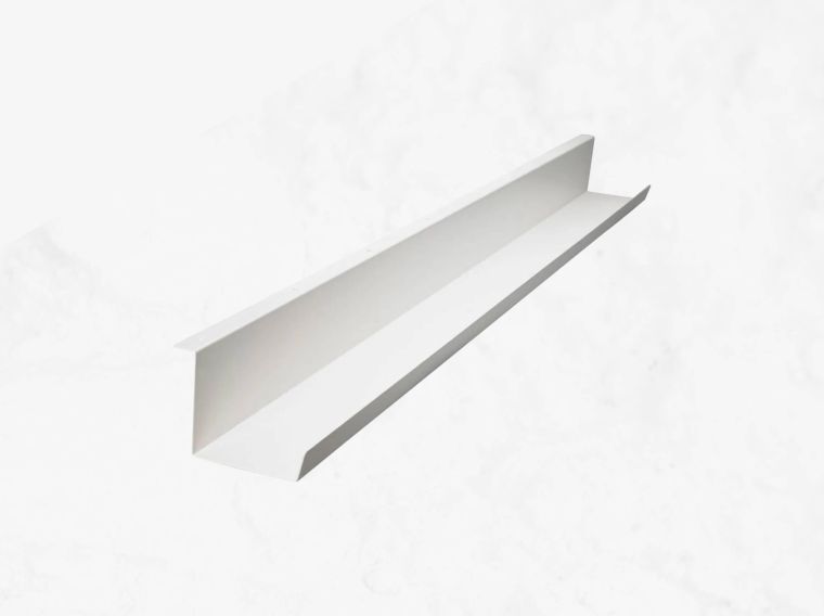 Metalen kabelgoot in zwart uitgevoerd 50cm