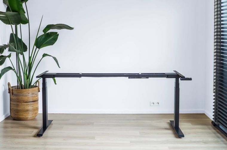 Zit sta bureau zwart extra stil met geheugen module