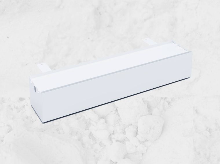 Plantenbak en multibox wit