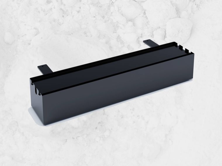 Plantenbak en multibox mat zwart