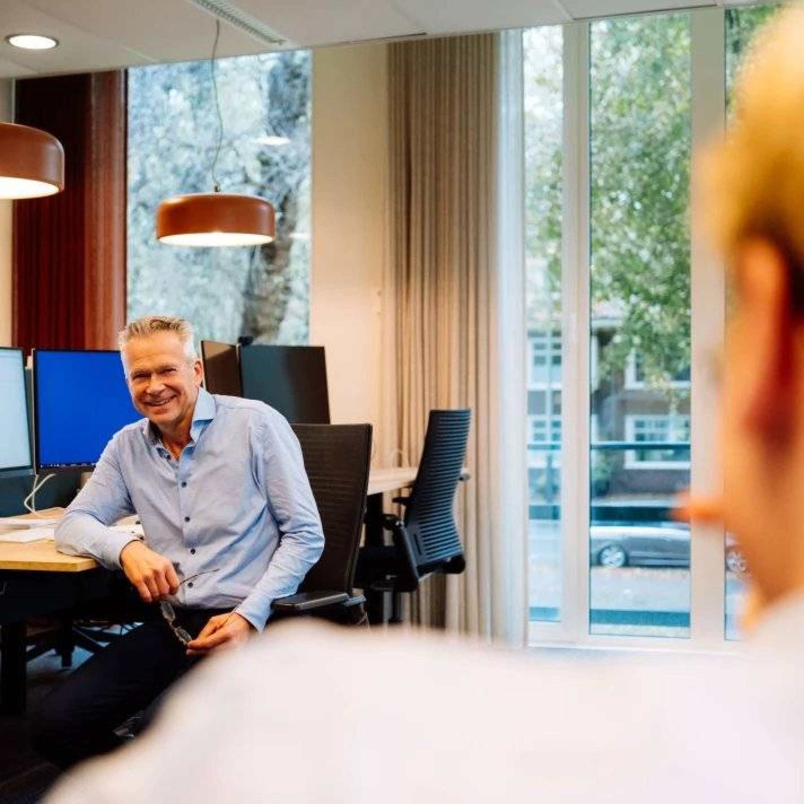 Duo bench professional, duurzaam kantoormeubelen