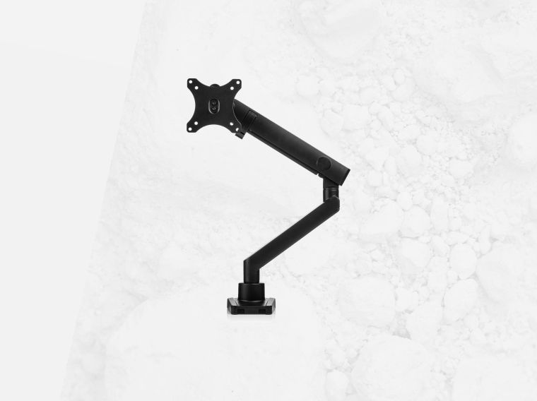 Filex Swing monitorarm zwart met gasveer