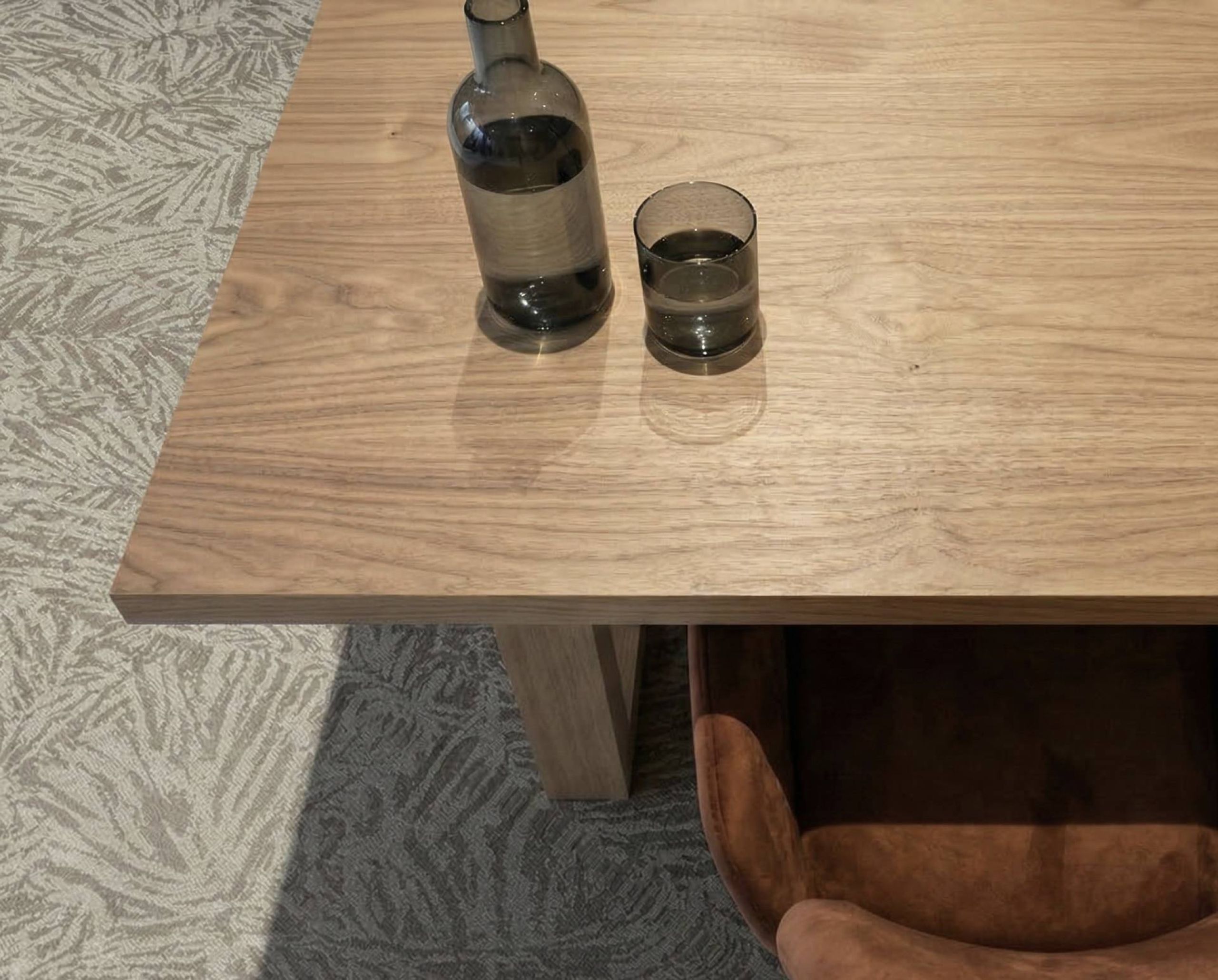 Amerikaans notenhout Edge - Verfijnd - zonder noesten