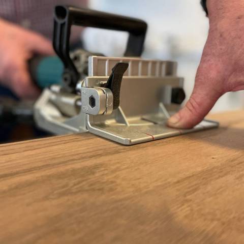 Makita lamellen frees donker eiken